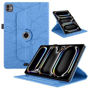 Capa Flip FOXDOCK para iPad Pro 13 (2024) | Rotação de 360° | Suporte Vertical | Azul - 1