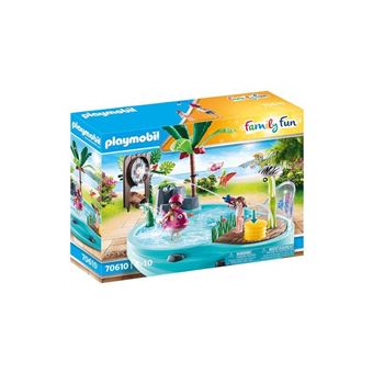 Playmobil Fun Pool com Aspersor de Água 70610 - 1