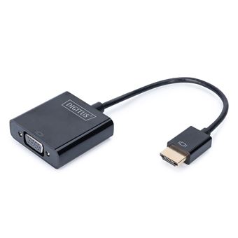 Adaptador de Cabo de Vídeo Digitus DA-70461 | Preto - 1