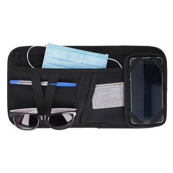 Organizador para Carro Dunlop Sun Visor | Compatível com Todos os Tipos de Veículos - Preto - 1