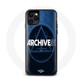 Capa Maniacase para Iphone 13 Mini Arquivo 81 Filme de Terror Ficção Cassete Estátua X-Files Fringes Azulvissers Mundo paralelo - 1