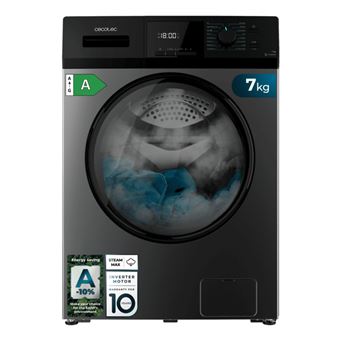 Máquina de Lavar Roupa Cecotec Bolero Dresscode 7410 | 7 Kg | 1200 RPM | A | Aço - 1