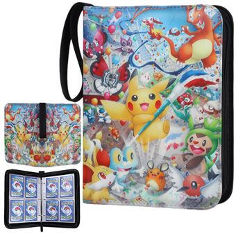 Álbum Pokémon TCG V-REEL | Couro PU com Zíper | 400 Cartas | HLX-011 - 1
