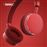 Auscultadores Bluetooth Magunivers REMAX 520 Aux-In Vermelho_1