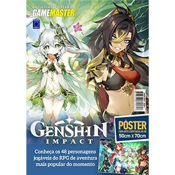 Superpôster Game Master - Genshin Impact - Arte D - 1