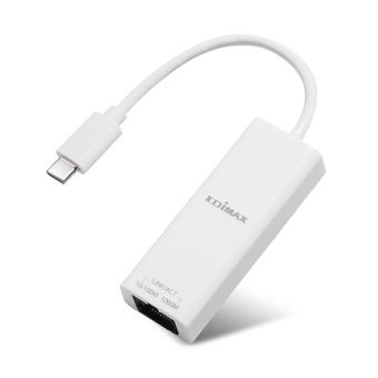Cartão de Rede Edimax USB-C GIGABIT ADAPTER | Branco - 1