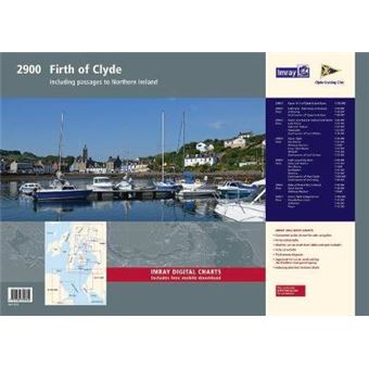 Imray Chart Pack 2900 Firth Of Clyde Chart Pack Firth Of Clyde Includes Passages To Northern Ireland 2000 Series - 1
