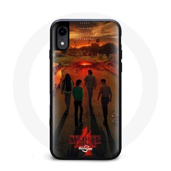 Capa Maniacase para Iphone XR Stranger Things Temporada 4 Anexar Arte Equipages de La Nouvelle Théorie - 1