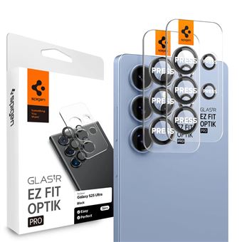 Protetor de Ecrã para Telemóvel Spigen Glas.tR EZ Fit Optik Pro | Transparente - 1