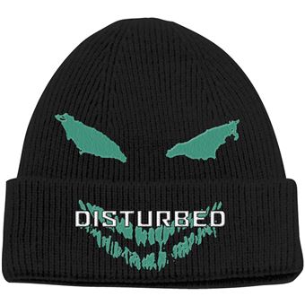 Beanie Hat Rock Off Disturbed | Green Face - 1