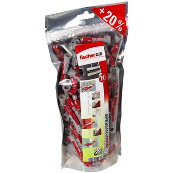 Bucha Fischer DuoPower | Cinzento, Vermelho - 1