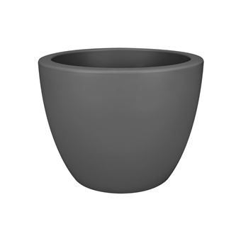 Vaso para Plantas elho pure soft round 40 | Antracite - 1