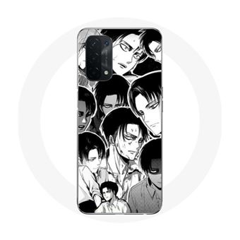 Capa Maniacase para Oppo A74 Attack On Titan Manga Levi Ackerman - 1