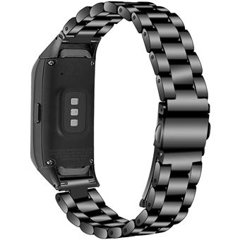 Bracelete de Aço e Ferramenta G4M para Samsung Galaxy Fit R370 - Preto - 1