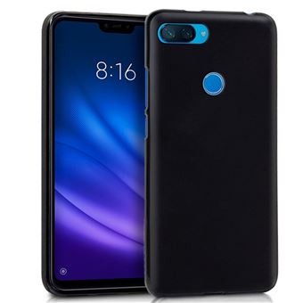 Capa Livro COOL em Silicone para Xiaomi Mi 8 Lite Preto - 1