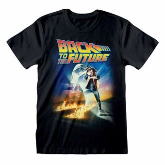 T-Shirt Back to the Future Poster | Preto | S - 1