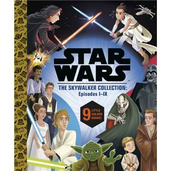 Star Wars Episodes I  Ix A Little Golden Book Collection Star Wars - 1
