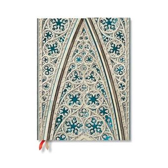 Vault Of The Milan Cathedral Duomo Di Milano Ultra 12Month Verso Hardback Dayplanner 2025 Wrap Closure - 1