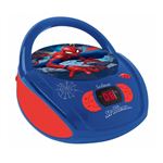 Lexibook Radio CD player Spider Man Leitor de CD portátil Azul, Vermelho