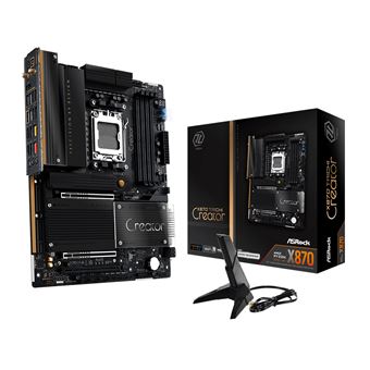 Motherboard Asrock X870 Taichi Creator | Preto - 1