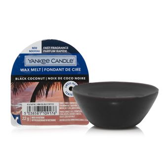 Vela yankee candle black coconut redondo musk, madeira preto 1 unidade(s) - 1