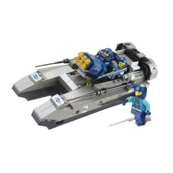 Jogo de Construção Sluban Police Anfíbio de Ataque 164 Pcs - 1