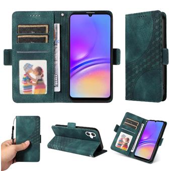 Capa FLOODKING para Samsung Galaxy A06 | Design Acolchoado | Couro PU Premium | Verde - 1