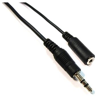 Cabo de Áudio Stereo BeMatik Mini-Jack 3,5mm M/F 5m - 1