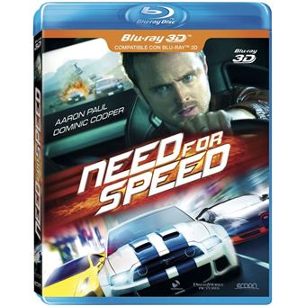 Need For Speed (3D + 2D) (2Blu-ray)