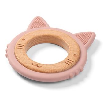 Mordedor de madeira e silicone Baby Ono Kitten - 1