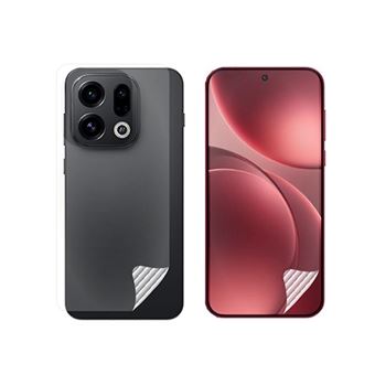 Kit Película Protectora de Hydrogel Frente e Verso Gift4Me para Oppo Find X9 - Transparente - 1