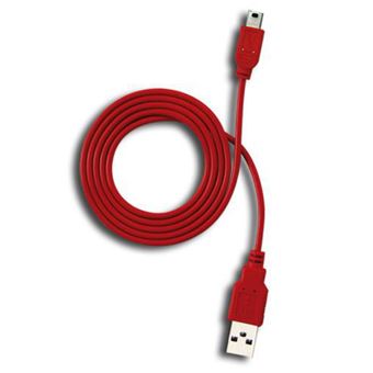 Tecnoware 1m USB A - MiniUSB B cabo USB 2.0 Mini-USB B Vermelho - 1