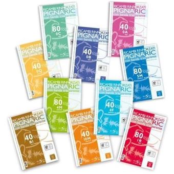 Caderno e bloco de notas Pigna Ric | Branco - 1