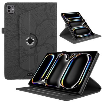 Capa Flip FOXDOCK para iPad Pro 13 (2024) | Rotação de 360° | Suporte Vertical | Preto - 1