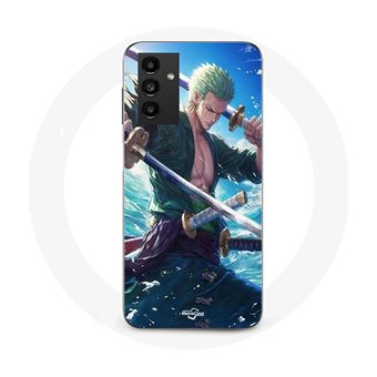 Capa Maniacase para Samsung Galaxy A14 4G One Piece Roronoa Zoro Sword Manga Anime - 1