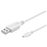 Cabo USB Microconnect USB A/Micro USB B, 1 m Branco_0