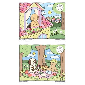 Kit Livro de Colorir Oficial Bobbie Goods | Do Dia Para a Noite + Dias Quentes - 1