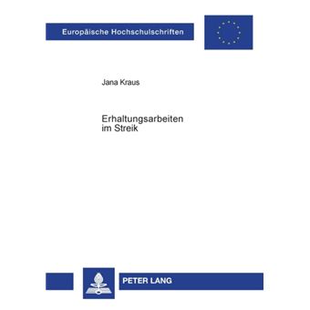 Erhaltungsarbeiten Im Streik - 1