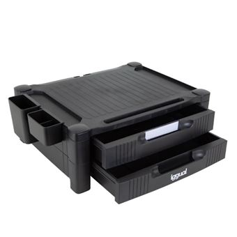 Montagem e Suporte para Monitores iggual EM2C | Preto - 1