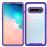 Capa e TPU Magunivers Céu Estrelado Anti-Choque Roxo para Samsung Galaxy S10_0