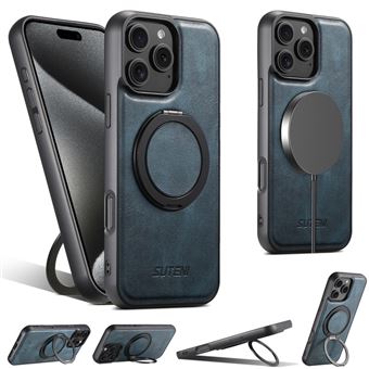 Capa Protetora com Suporte Magnético 360° e Anel G3 V-REEL para Google Pixel 10/10 Pro - Azul - 1