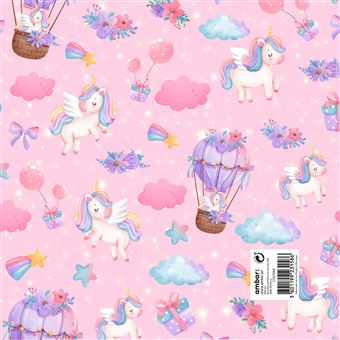 Resma de Papel Infantil Ambar Fantasy World C10/344 | 25 Folhas - 1