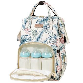 Mochila de Maternidade BEUNIK | Impermeável | 20 a 35L | Floral - 1