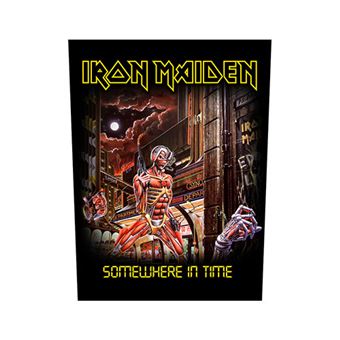 Emblema Rock Off Iron Maiden | Somewhere In Time| Back Patch - 1