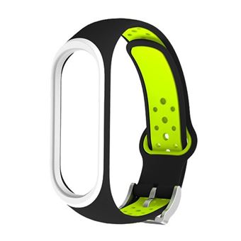 Bracelete Phonecare SportyStyle para Xiaomi Mi Band 4 - Preto / Verde - 1