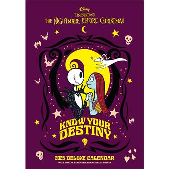 Calendário de Parede 2025 Deluxe The Nightmare Before Christmas - 1