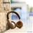 Auscultadores Bluetooth Magunivers REMAX 520 Entrada Aux-In Café_2