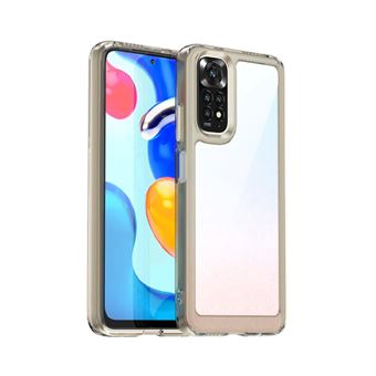 Capa Phonecare AluminArmor Airbag Protection para Xiaomi Redmi Note 11 - Transparente/Beje - 1