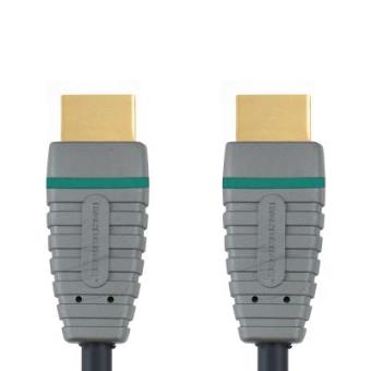 Bandridge High speed HDMI cable with ethernet 2.00 m cabo HDMI 2 m HDMI tipo A (padrão) Preto - 1