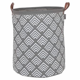 Cesto para Roupa Suja Sealskin Angoli Cinzento 60 L 362292012